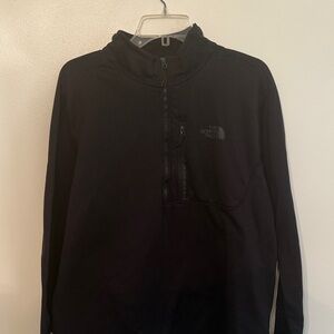 The North Face Black Half-Zip Pullover